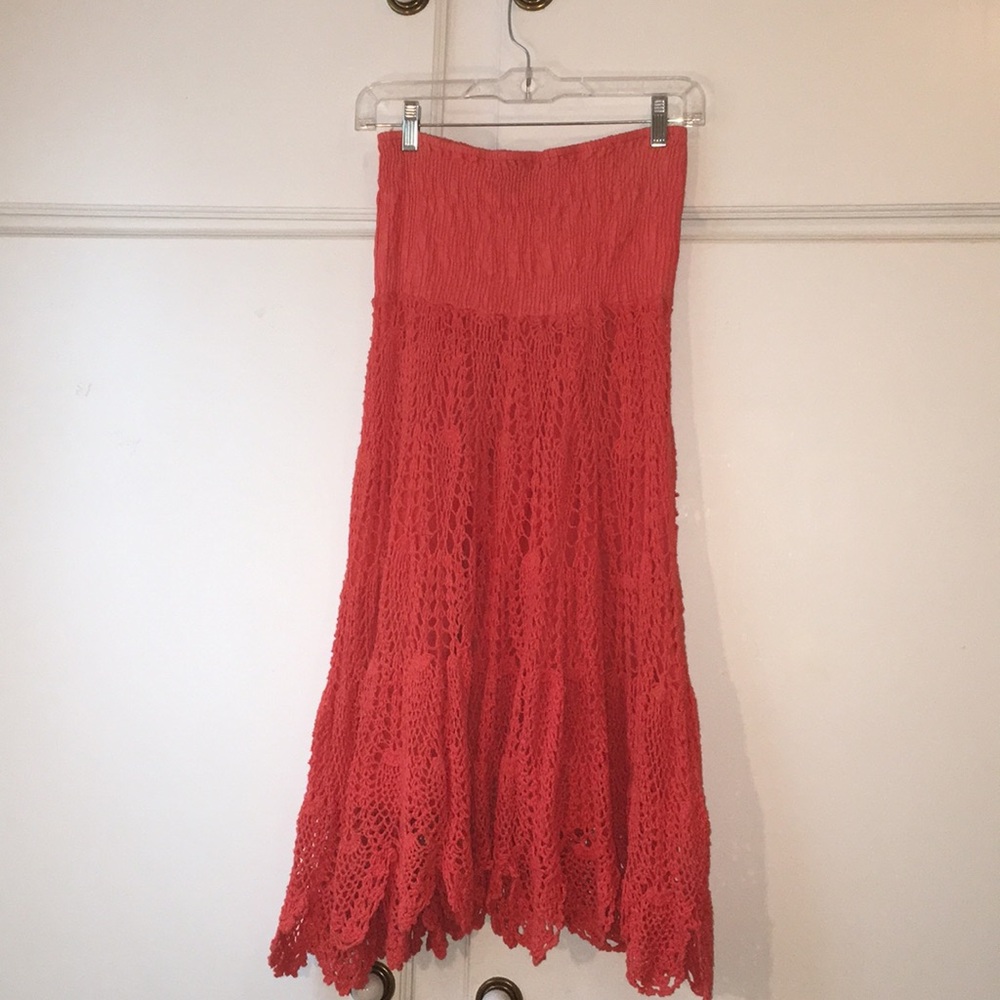Lacy bohemian skirt